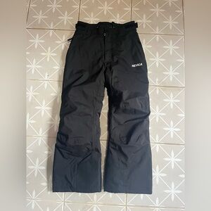 11/12y Nevica ski pants black Euc unisex